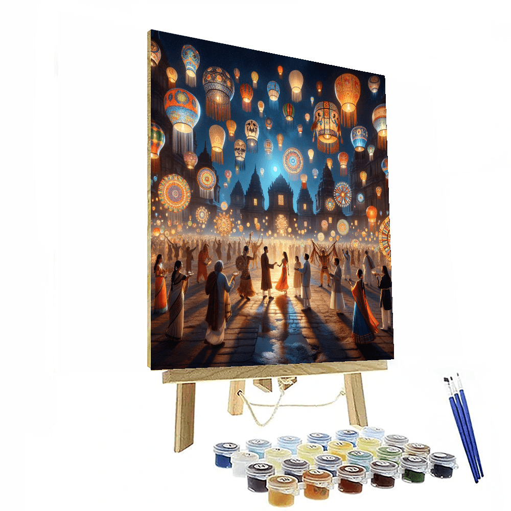 Luminous Lantern Festival - Taiwan Paint By Number