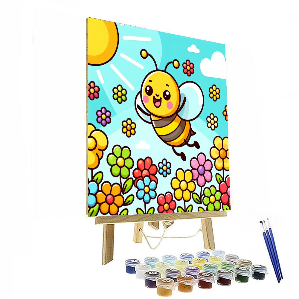 Buzzy Bee's Blossom Paint By Numbers Kits