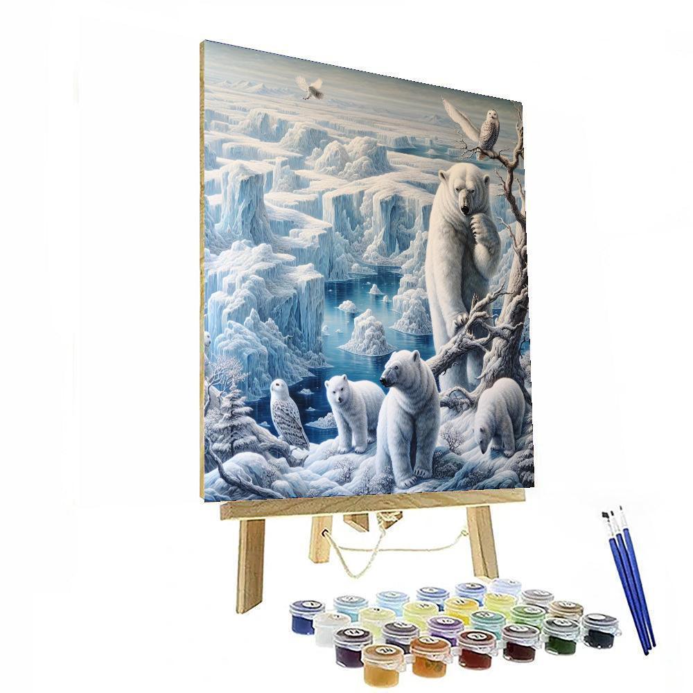 Majestic Arctic Wildlife Paint By Numbers