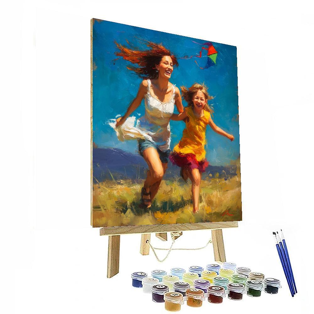 Joyful Journeys In The Sky Painting Number Kit