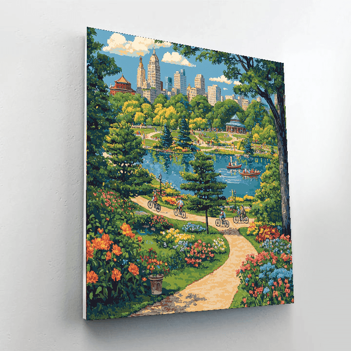 Golden Gate Park - San Francisco Paint By Numbers Kits