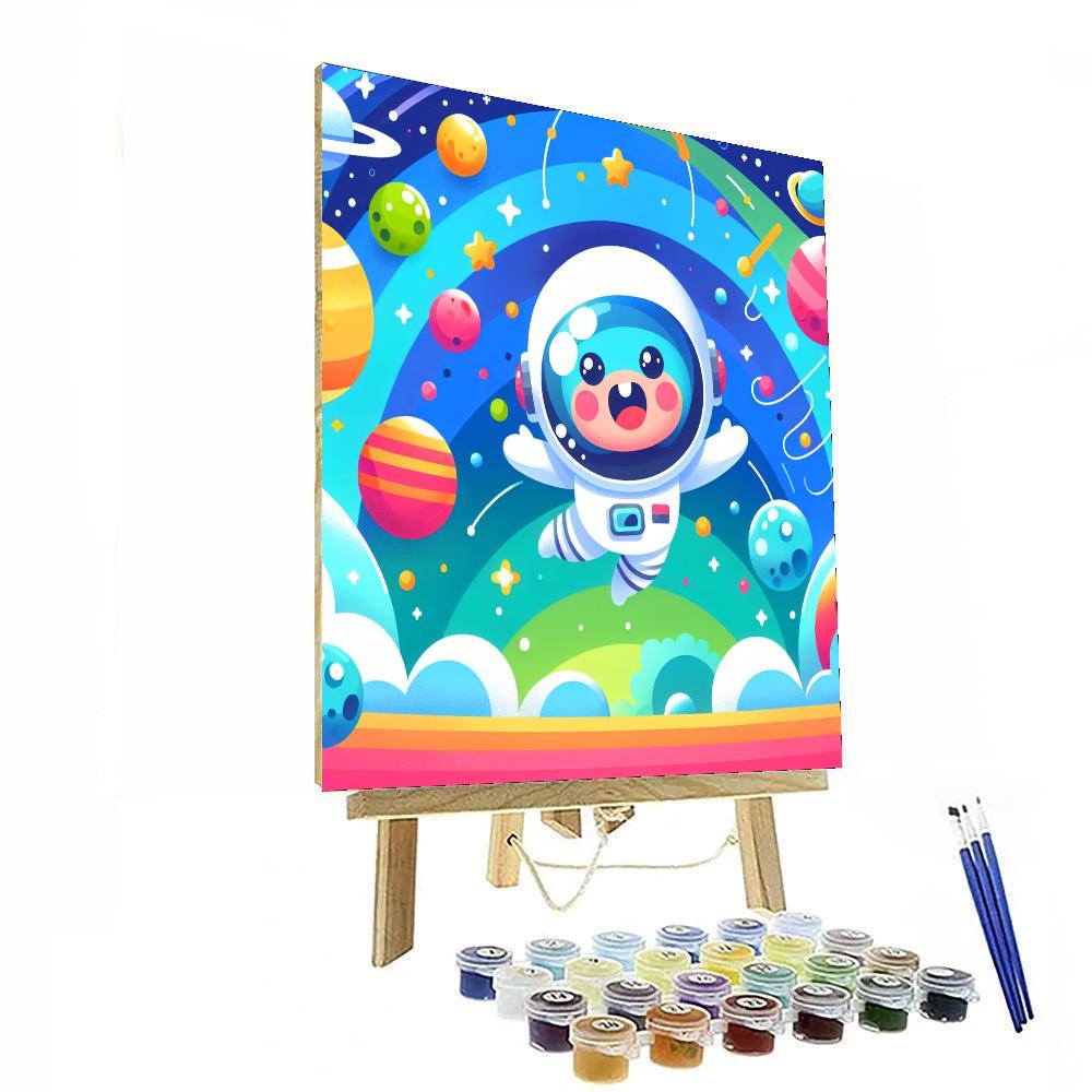 Astronaut Explorer Paint By Number