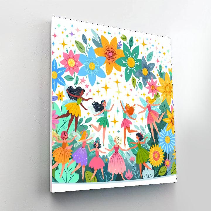 Dancing Fairy Friends Paint By Numbers Kits