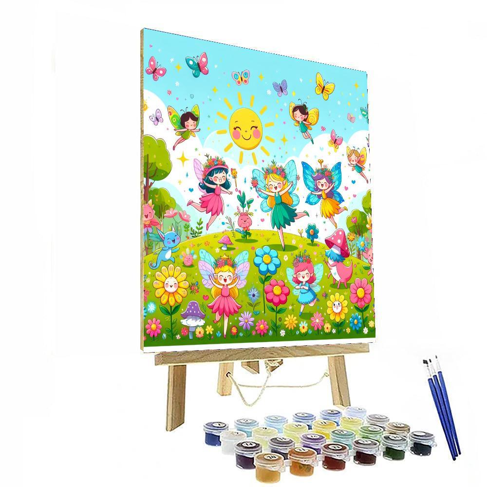 Magical Adventure In Fairyland Paint By Numbers