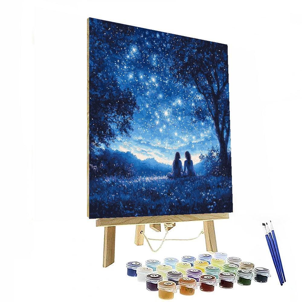 A Wish Upon A Star Number Painting