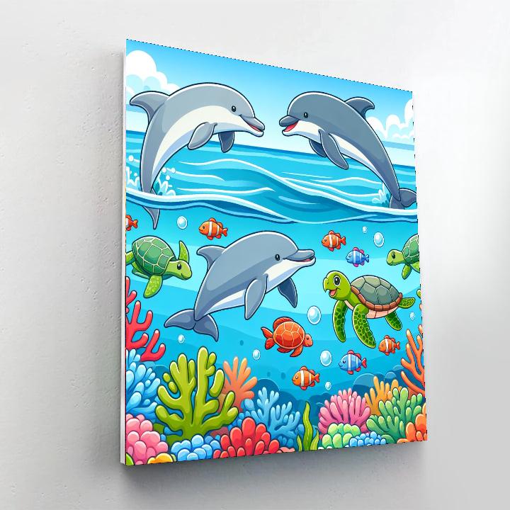 Charming Ocean Expedition Numbered Painting Kits