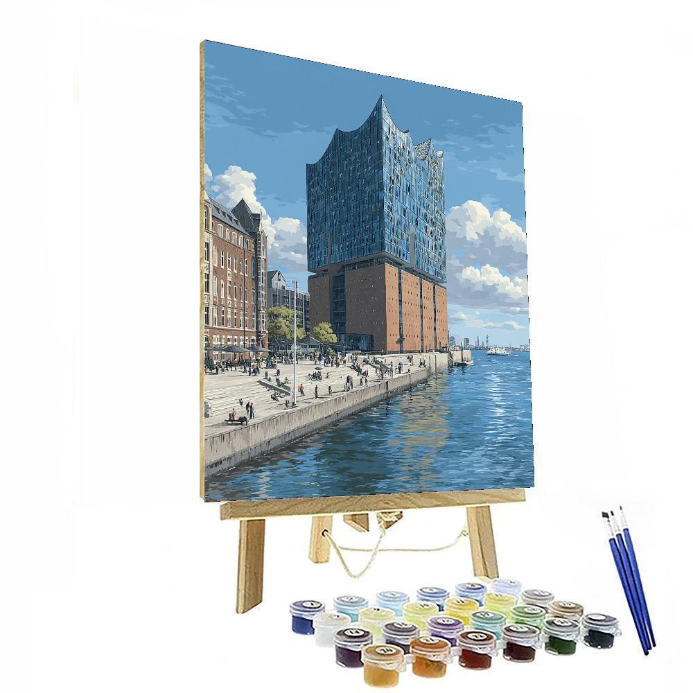 Elbphilharmonie DIY Paint By Numbers