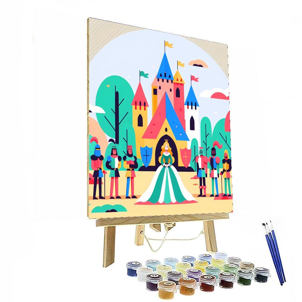 Castle Capers Number Painting