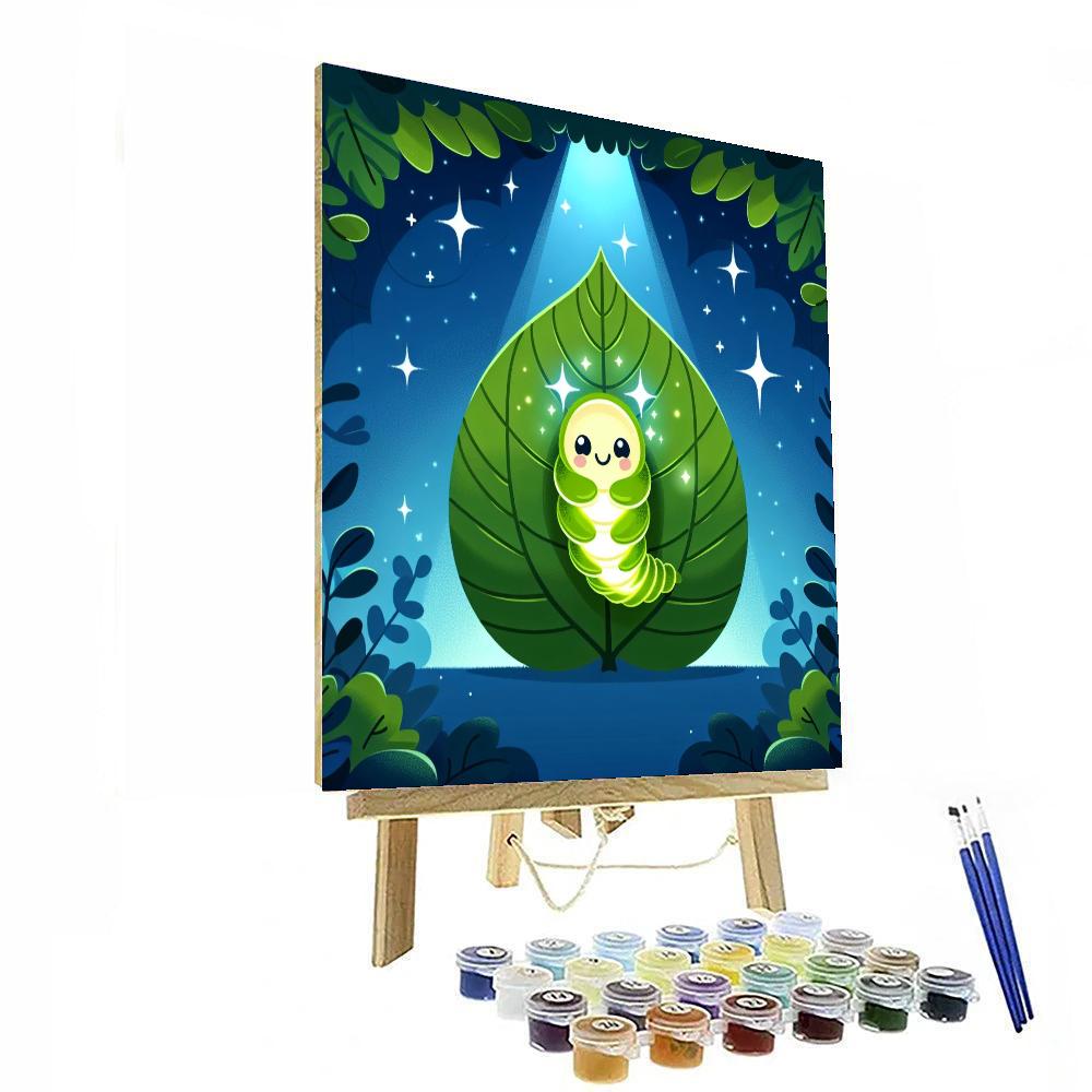 Glowing Glowworm Paint By Color