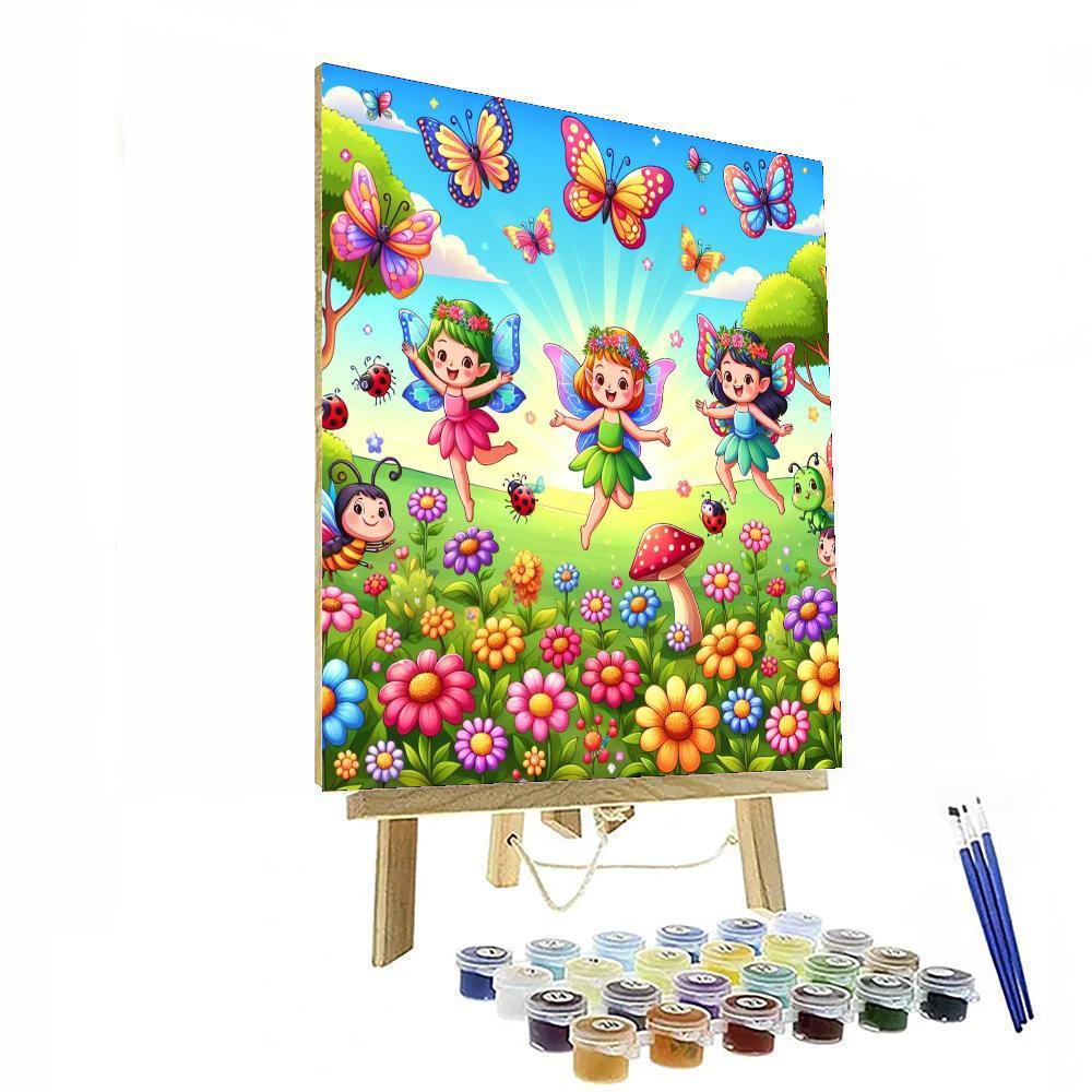 Magical Fairy Gardens DIY Paint By Numbers