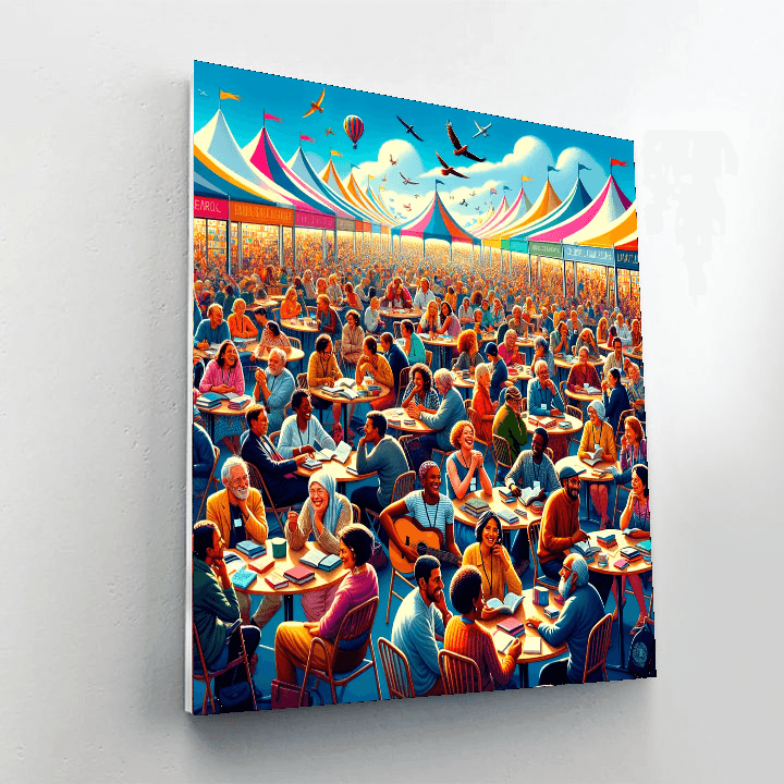 Kingston Calabash Literary Festival - Jamaica Painting By Numbers Kit