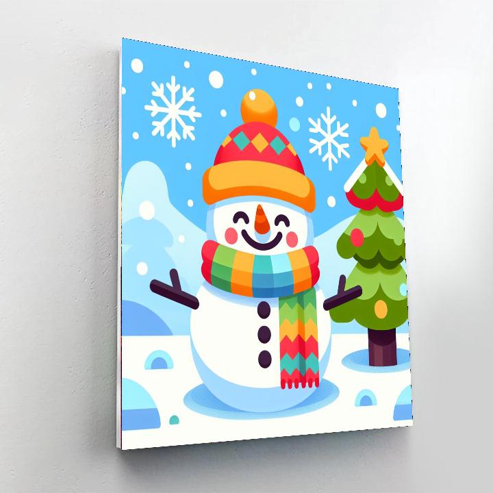 Holiday Festivities Fun Number Painting