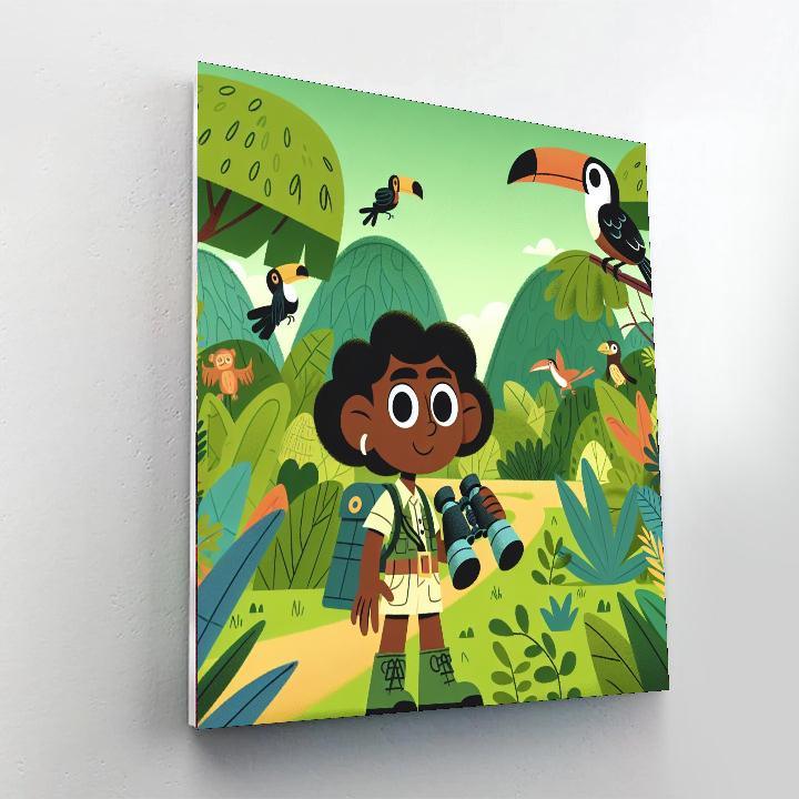 Mystic Jungle Explorers Numbered Painting Kits