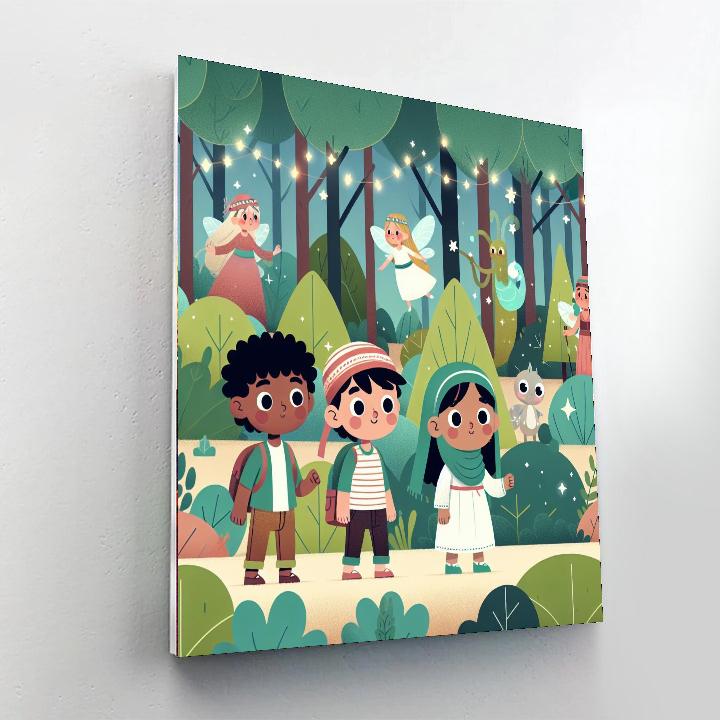 Adventure In Fairy Forest Paint By Color