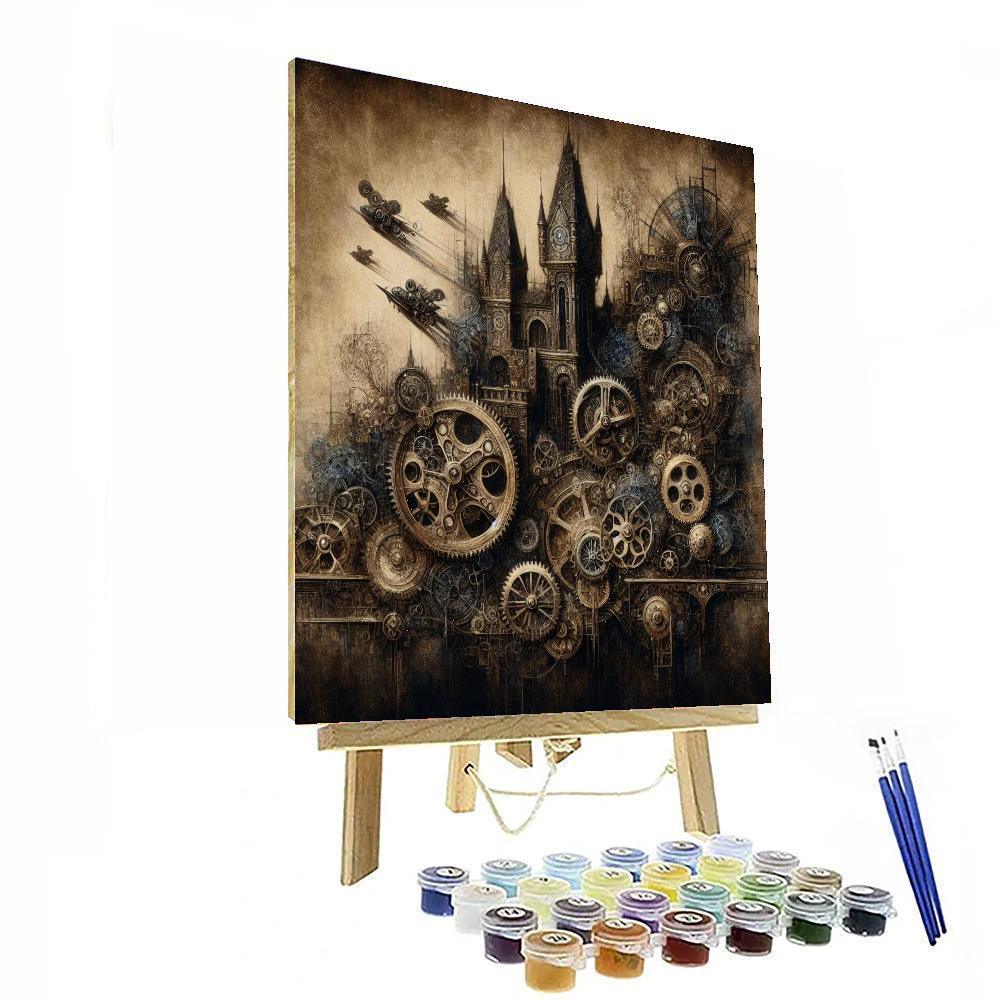 Gothic Steampunk Marvel Paint By Numbers