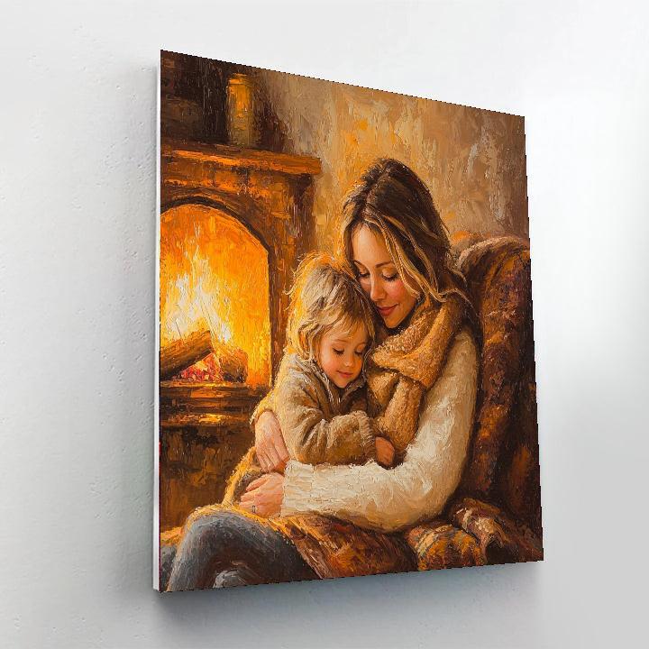 Mom's Heart Of Gold Paint By Numbers Kits