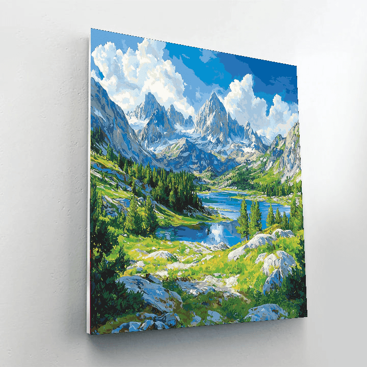Glacier National Park - Montana Paint By Numbers Kits