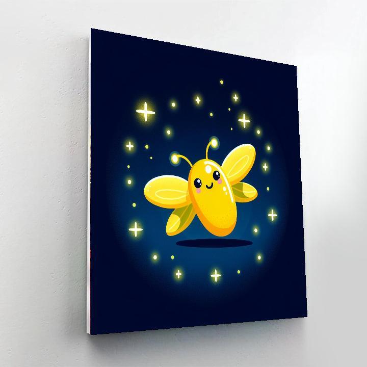 Sparkly Firefly Painting By Numbers Kit