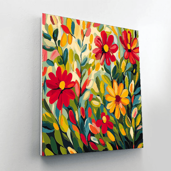 Henri Matisse Inspired Vivid Flora And Fauna  Paint By Numbers Kits