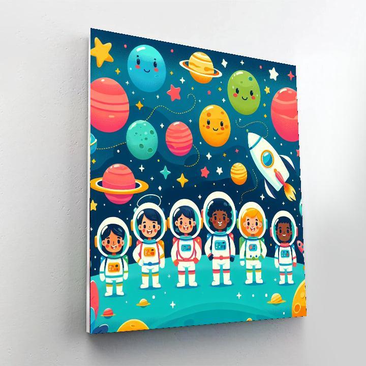 Creative Space Expedition Numbered Painting Kits