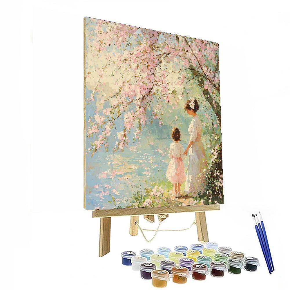 Cherry Blossom Promise Paint By Number
