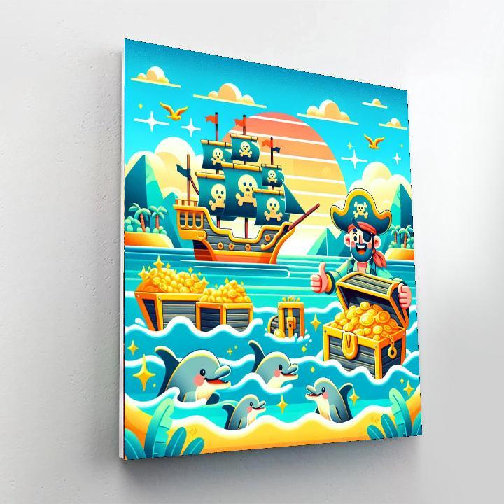 Ocean Explorer's Journey Painting By Numbers Kit