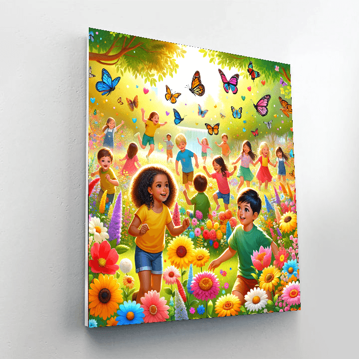 Breezy Summer Days Painting Number Kit