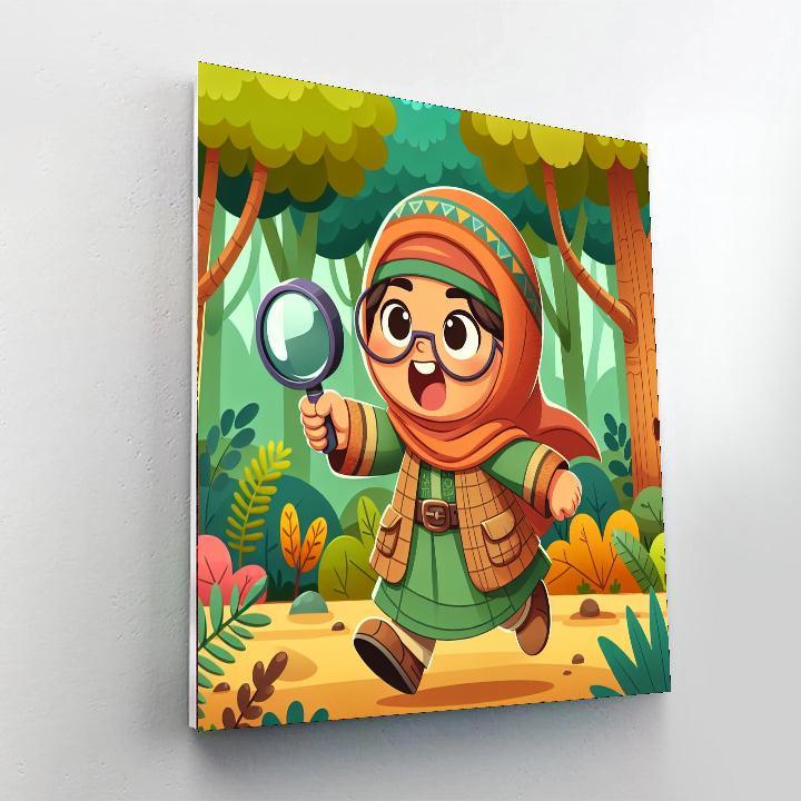 Enthusiastic Little Explorer Paint By Numbers Kits