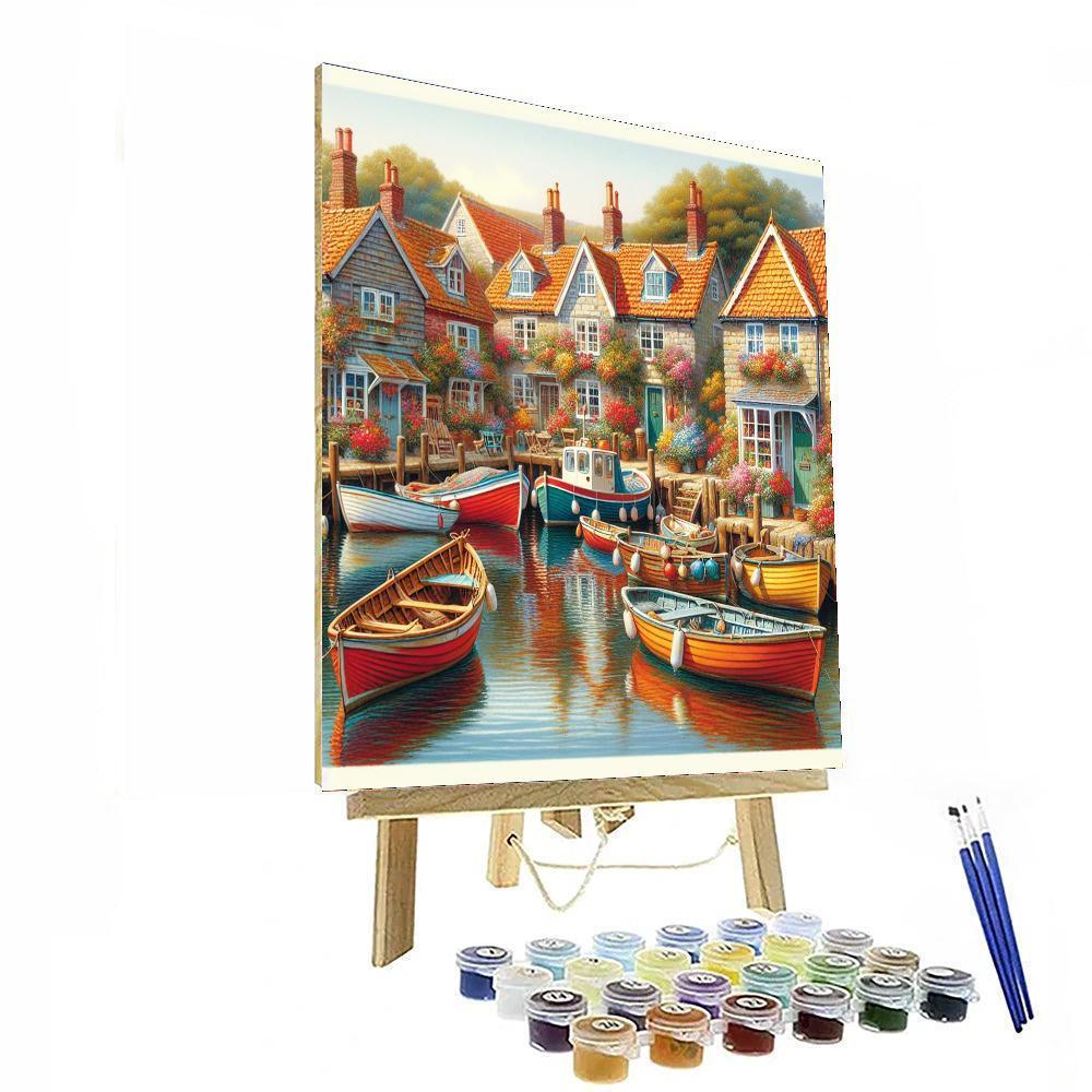 Charming Vintage Seaside - DIY Painting By Numbers Kit – Artistry Rack