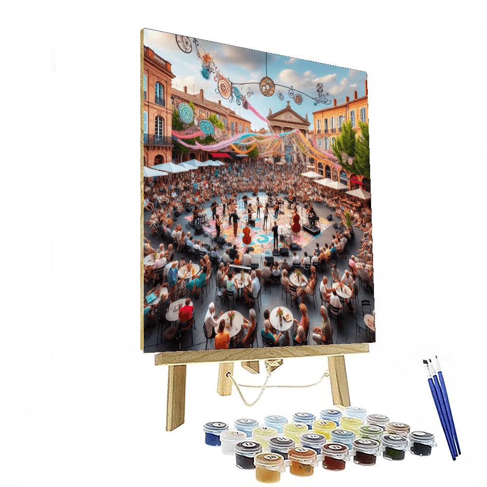 Toulouse Summer Festival - France Number Painting