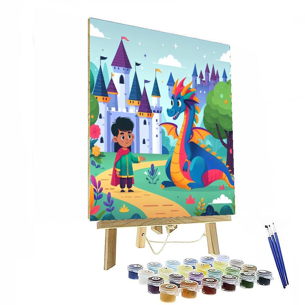 Dragon's Realm Adventure Paint By Numbers Kits