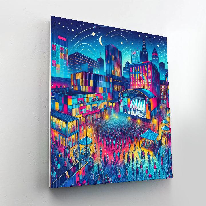 Berlin Music Week - Germany Painting Number Kit