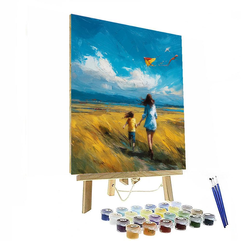 Kite-flying Dreams Paint By Color
