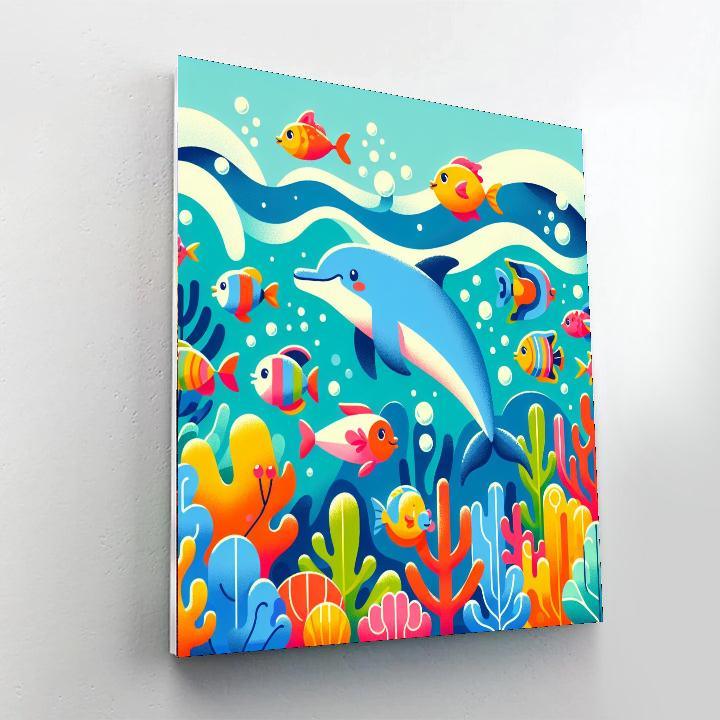 Adventures With Ocean Creatures Paint By Number