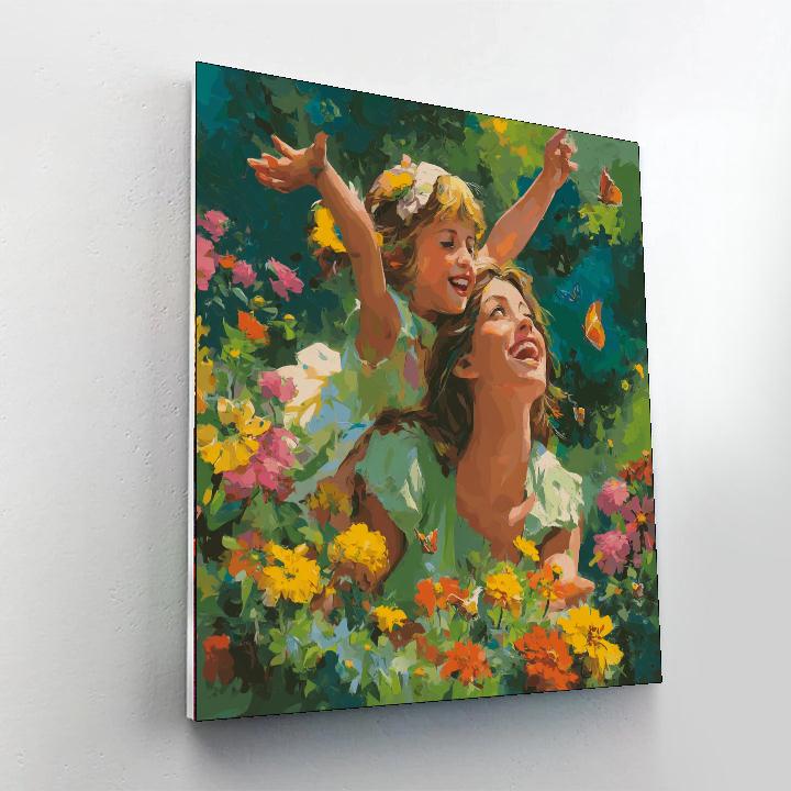 Playful Garden Fun Paint By Color