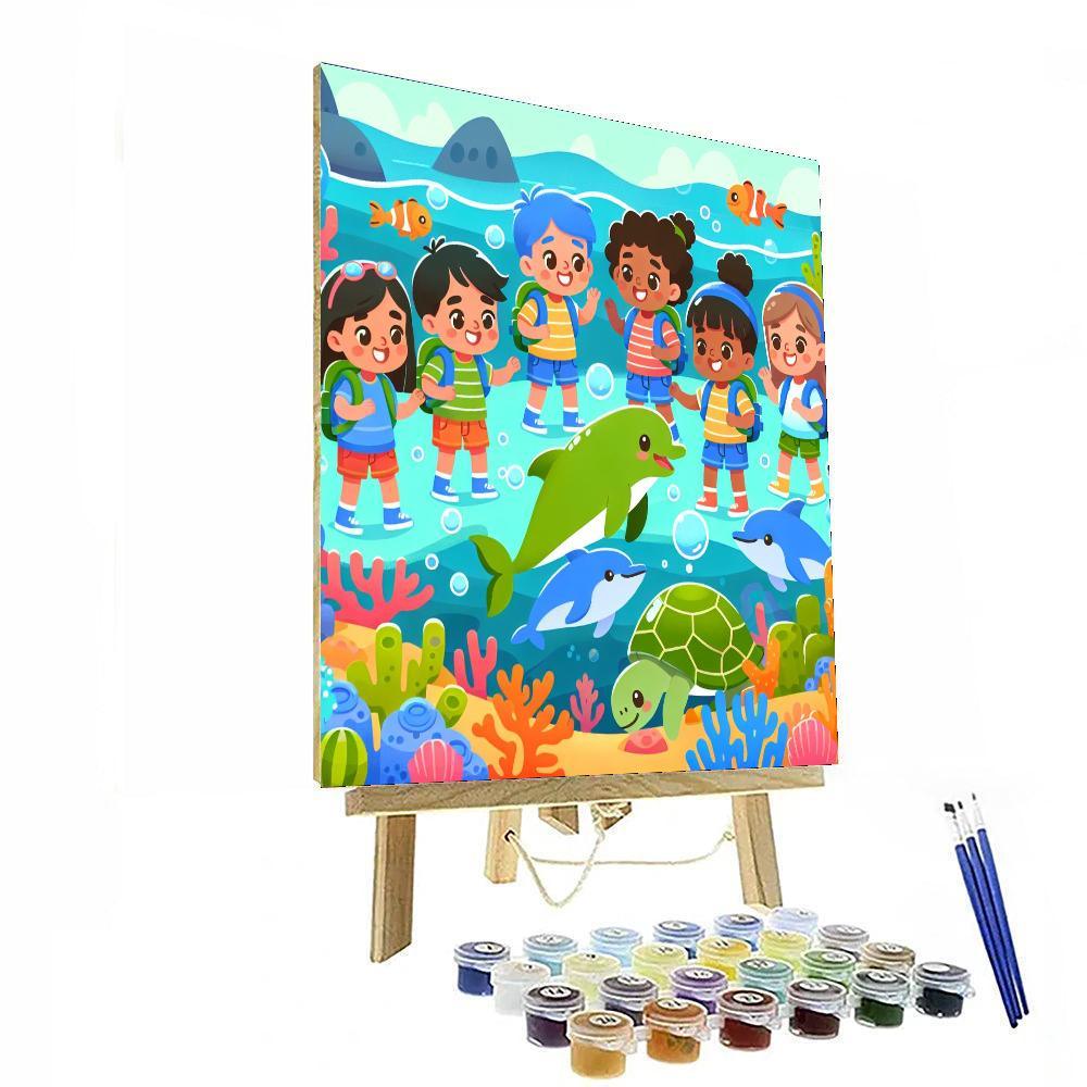 Ocean Explorer's Club Painting By Numbers Kit