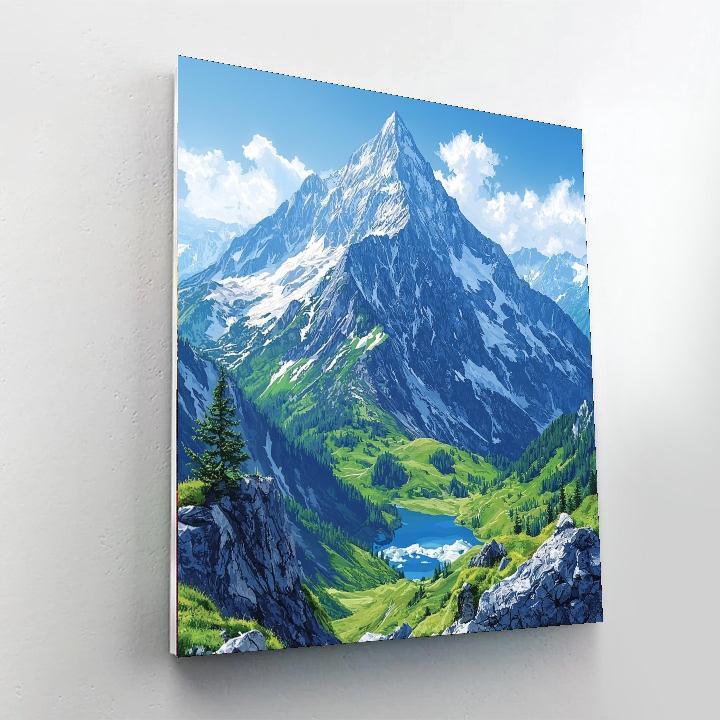 Fitz Roy Mountain - Argentina Numbered Painting Kits