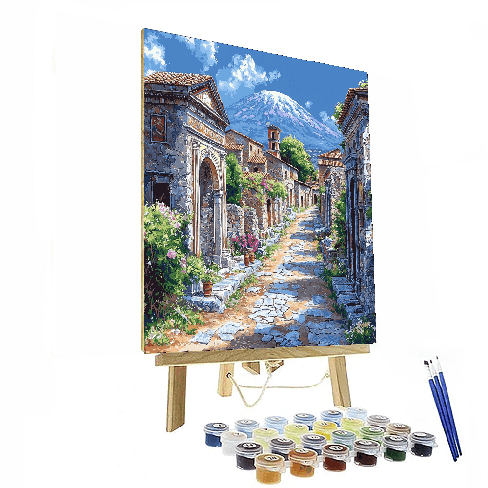 Pompeii Archaeological Park Paint By Numbers