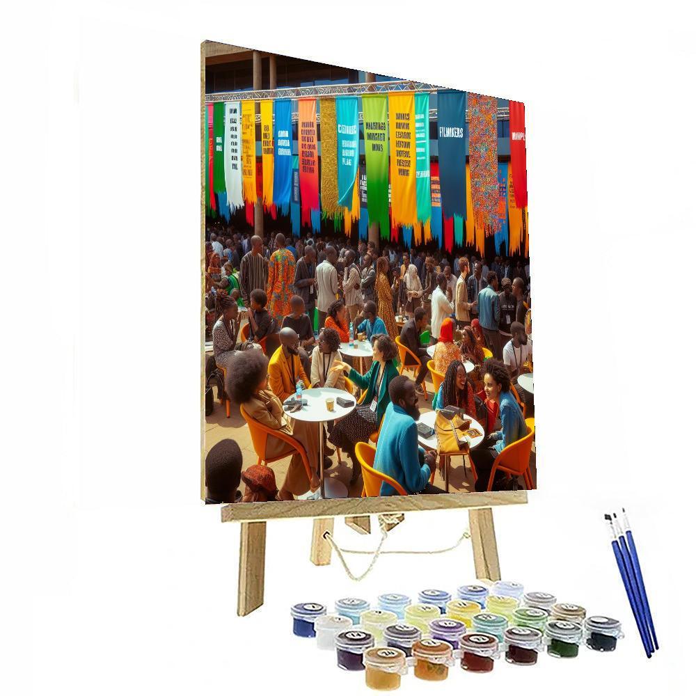 Nairobi Film Festival Numbered Painting Kits