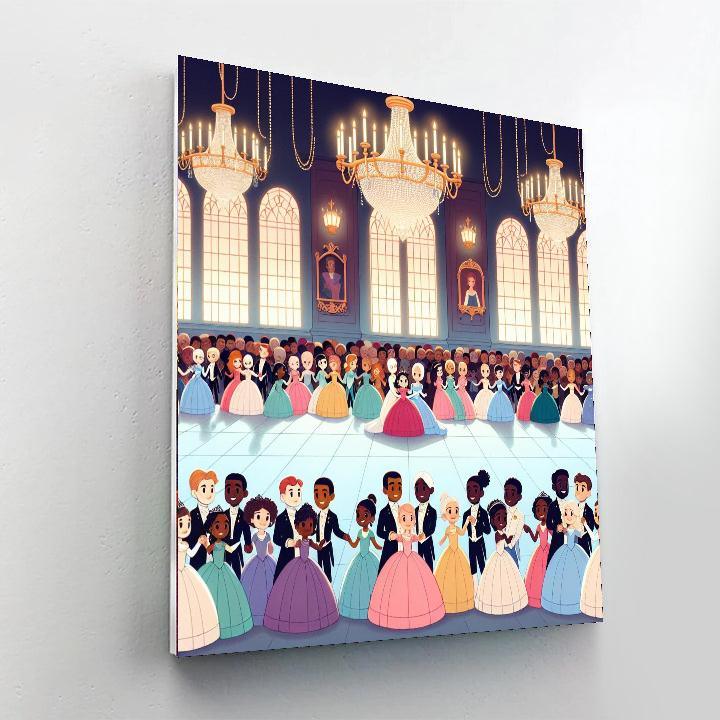 Fairy Tale Princess Ball Paint By Numbers