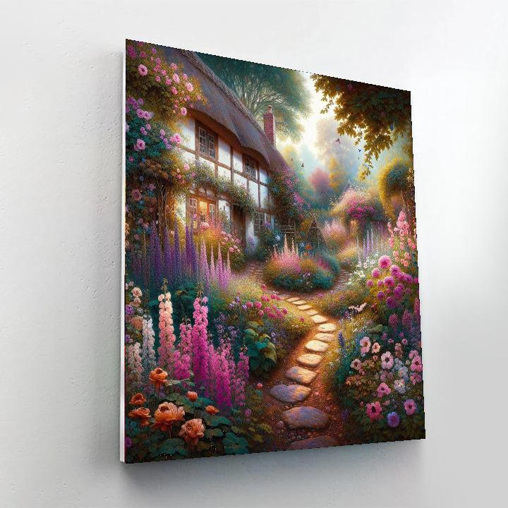Quaint Cottage Garden Paint By Color