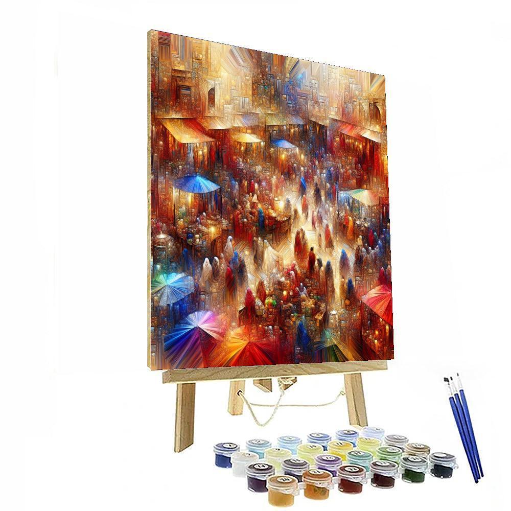 Exotic Bazaar Wonder - DIY Painting By Numbers Kit – Artistry Rack