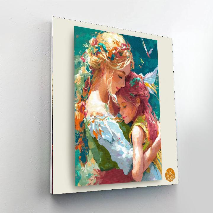 Magical Moments With Mom Numbered Painting Kits