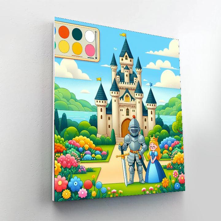 Dreamy Castle Adventures Paint By Numbers Art