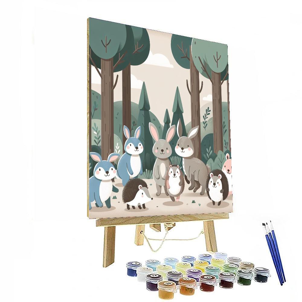 Woodland Wonder Walk Painting By Numbers Kit