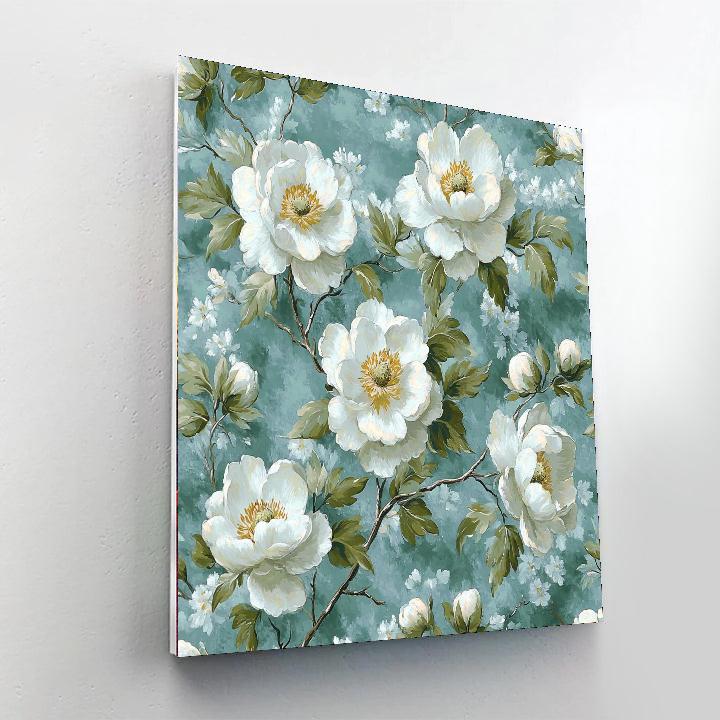 Pierre Joseph Redouté Inspired Timeless Elegance Of Nature  Painting Number Kit