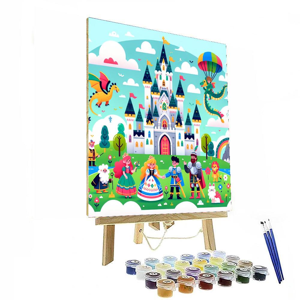 Adventure In The Magic Kingdom Number Painting