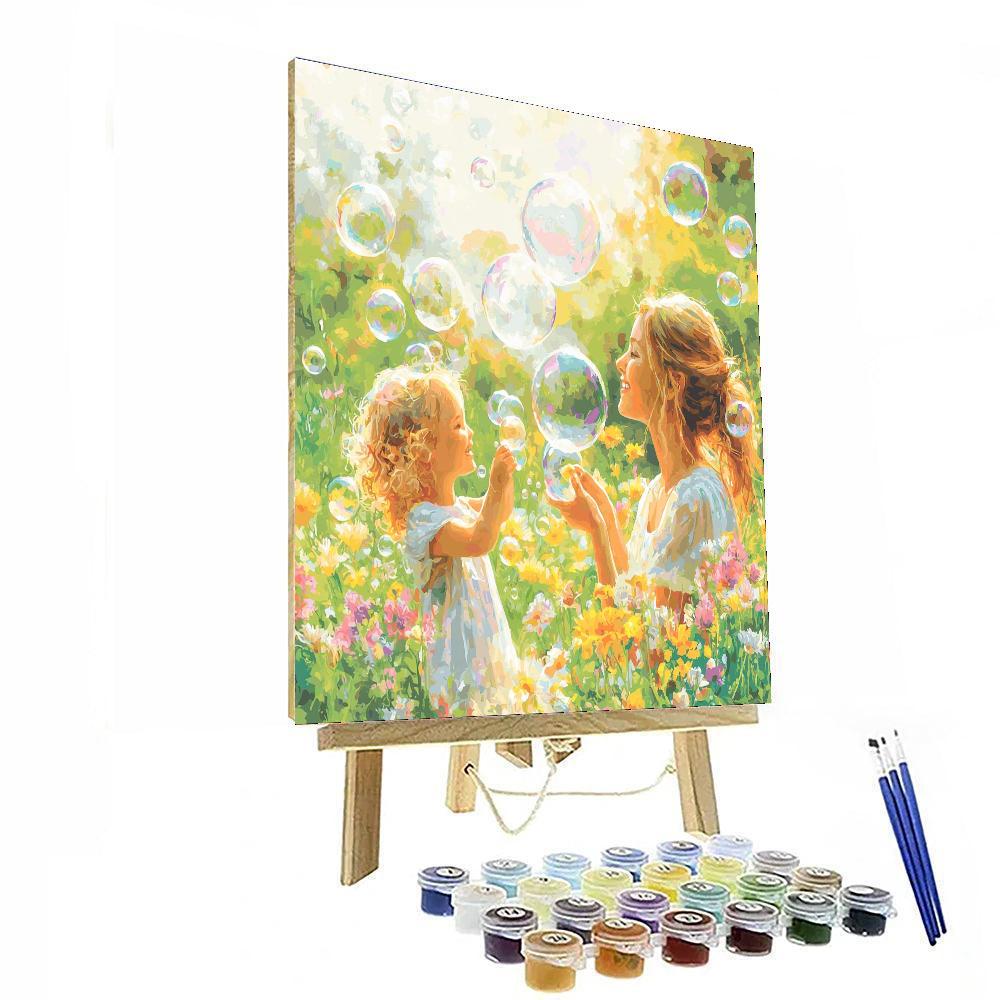 Bubbles Of Love DIY Paint By Numbers