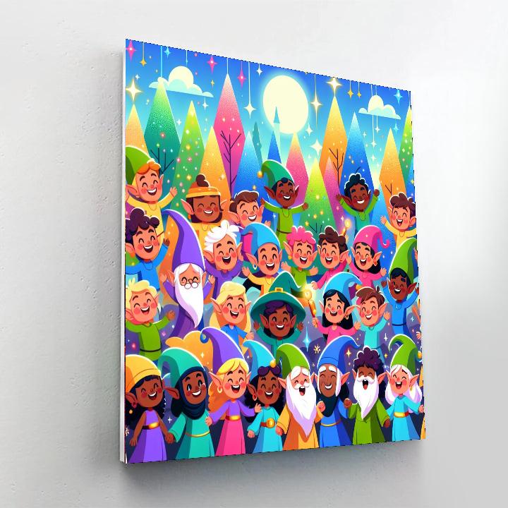Creative Fantasy Land Numbered Painting Kits