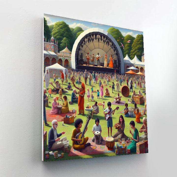 Womad - Charlton Park, England Paint By Numbers